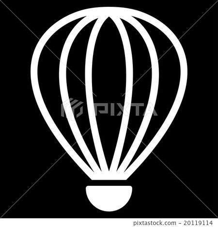 Aerostat Flat Icon 20119114