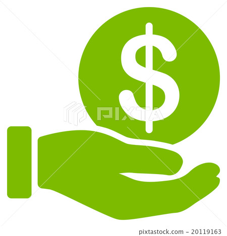 Dollar Coin Payment Flat Icon Dollar Coin Payment Flat Icon 20119163