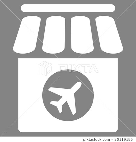 Duty Free Shop Flat Icon 20119196