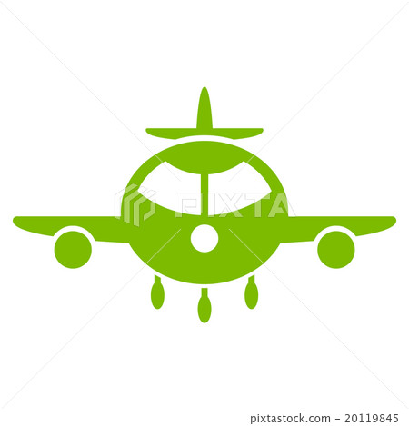 Cargo Plane Flat Icon 20119845