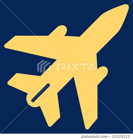 Airplane Flat Icon 20120125