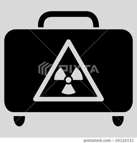 Dangerous Luggage Flat Icon 20120131