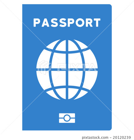 World Passport Flat Icon 20120239