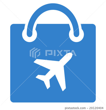 Duty Free Shopping Flat Icon Duty Free Shopping Flat Icon 20120404
