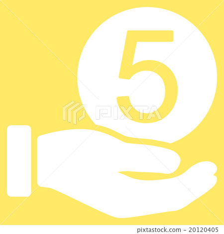 Five Cents Payment Flat Icon Five Cents Payment Flat Icon 20120405