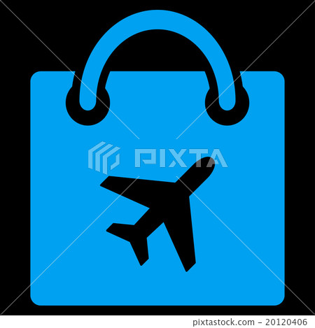 Duty Free Shopping Flat Icon Duty Free Shopping Flat Icon 20120406