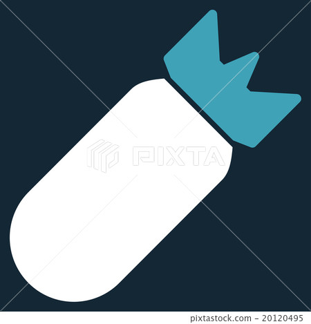 Aviation Bomb Flat Icon Aviation Bomb Flat Icon 20120495