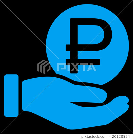 Rouble Coin Payment Flat Icon Rouble Coin Payment Flat Icon 20120534