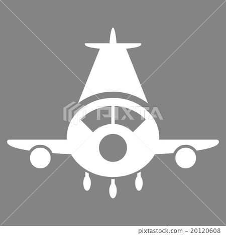 Cargo Plane Flat Icon 20120608