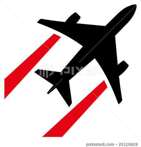 Air Jet Trace Flat Icon Air Jet Trace Flat Icon 20120629