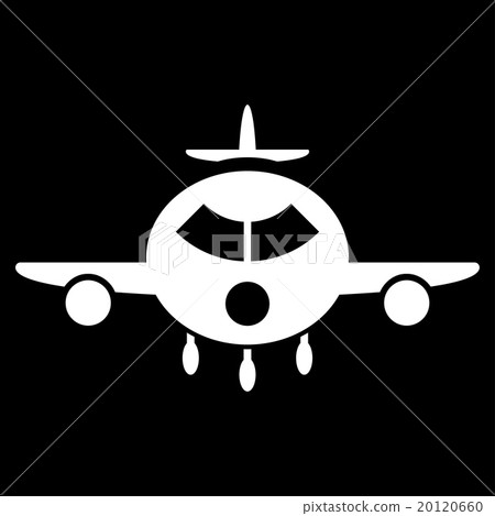 Cargo Aircraft Flat Icon 20120660