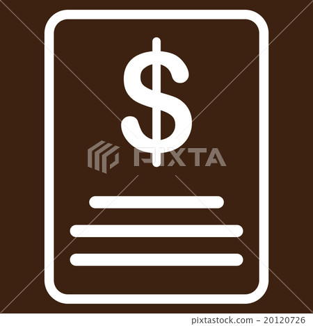 Invoice Budget Flat Icon Invoice Budget Flat Icon 20120726