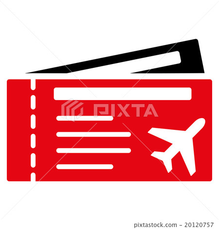 Airtickets Flat Icon Airtickets Flat Icon 20120757