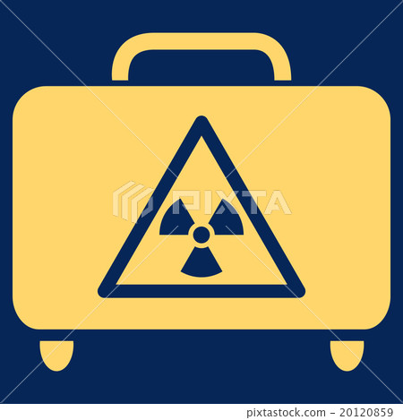 Dangerous Luggage Flat Icon Dangerous Luggage Flat Icon 20120859