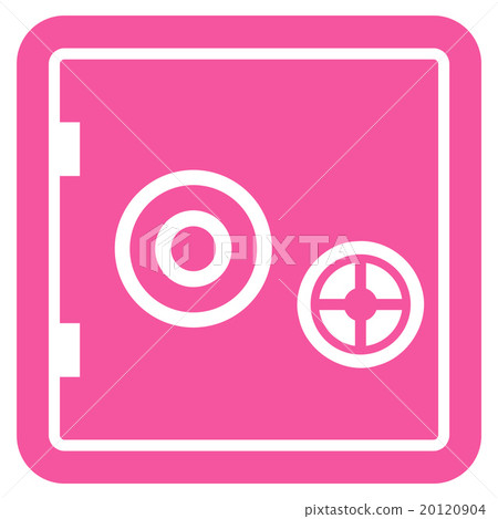 Bank Safe Flat Icon Bank Safe Flat Icon 20120904