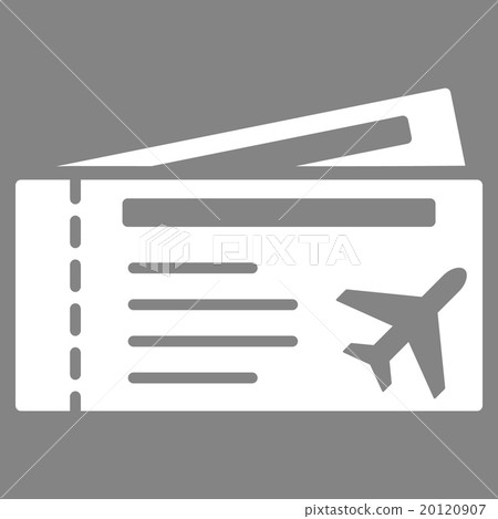 Airtickets Flat Icon 20120907