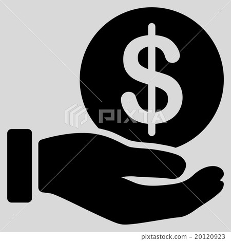Dollar Coin Payment Flat Icon Dollar Coin Payment Flat Icon 20120923