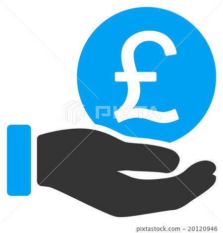 British Pound Coin Payment Flat Icon 20120946