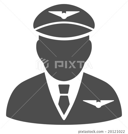 Pilot Flat Icon Pilot Flat Icon 20121022
