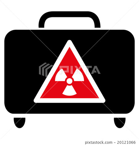 Dangerous Luggage Flat Icon 20121066