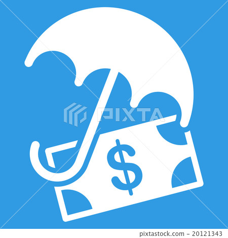Financial Umbrella Flat Icon Financial Umbrella Flat Icon 20121343