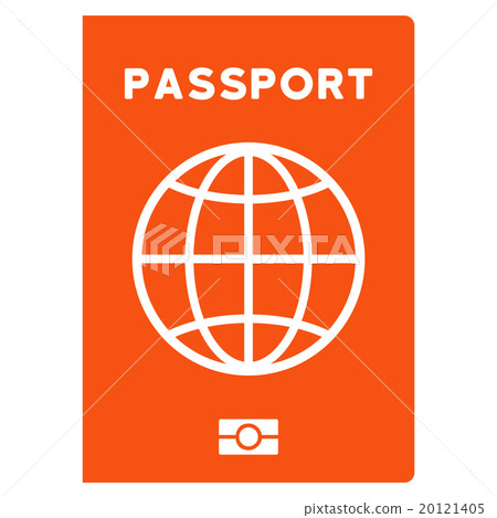 Passport Flat Icon 20121405