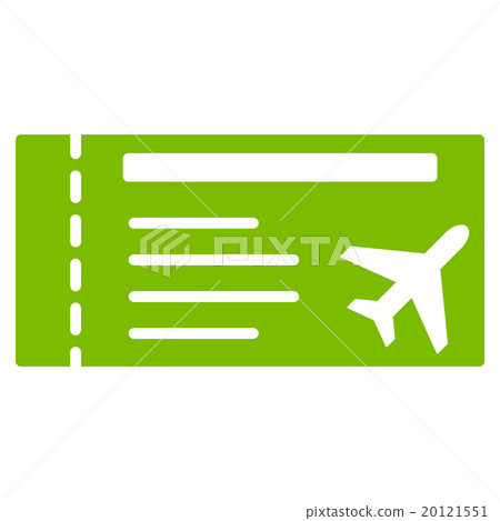 Airticket Flat Icon Airticket Flat Icon 20121551