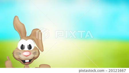 Easter Bunny Sunny Nature Landscape Easter Bunny Sunny Nature Landscape 20121667
