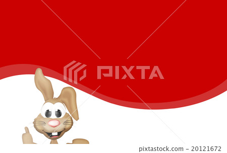 Easter Bunny Red Design 20121672