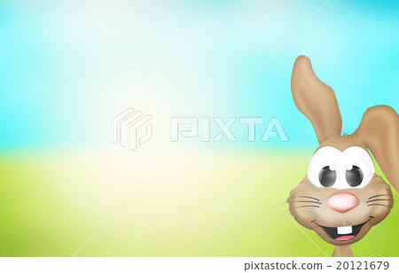 Easter Bunny Sunny Nature Landscape Easter Bunny Sunny Nature Landscape 20121679