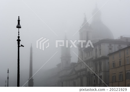 Rome in Fog 20121929