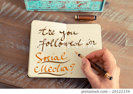 Written text ARE YOU FOLLOWED IN SOCIAL MEDIA ? Written text ARE YOU FOLLOWED IN SOCIAL MEDIA ? 20122134
