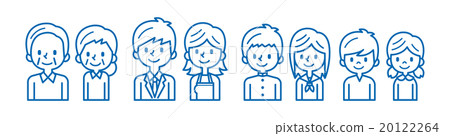 Family of line drawings 20122264