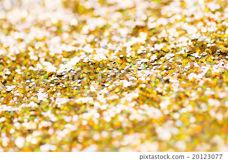 golden glitter or yellow sequins background 20123077