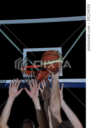 basketball player in action basketball player in action 20124038