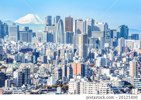 新宿·高層建築·富士山 20125800