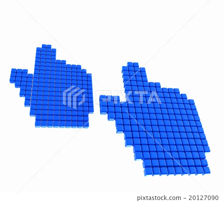 Set of Link selection computer mouse cursor 20127090