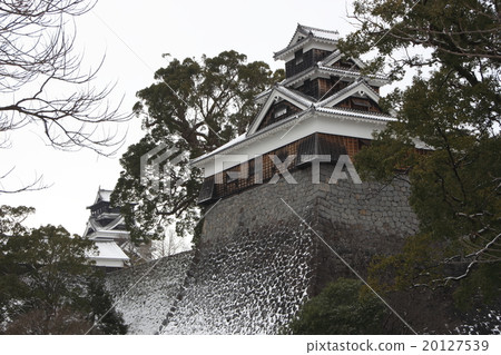 大雪熊本城(飯田丸五層塔) 大雪熊本城(飯田丸五層塔) 20127539