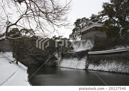 大雪熊本城(飯田丸五層塔) 大雪熊本城(飯田丸五層塔) 20127540