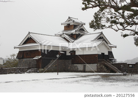 大雪熊本城(飯田丸五層塔) 大雪熊本城(飯田丸五層塔) 20127556