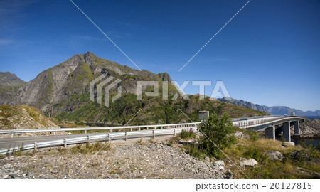 Bridge on Lofoten islands, Norway Bridge on Lofoten islands, Norway 20127815