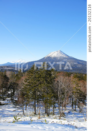 Mt. Oku dake in Akan winter in Hokkaido Mt. Oku dake in Akan winter in Hokkaido 20132116