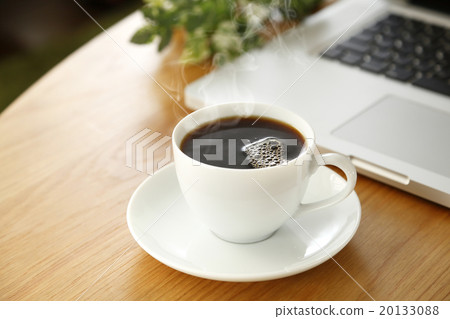 Coffee and computer 20133088