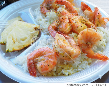 Hawaiian garlic shrimp Hawaiian garlic shrimp 20133731
