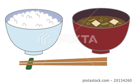 米飯和味噌湯 米飯和味噌湯 20134260