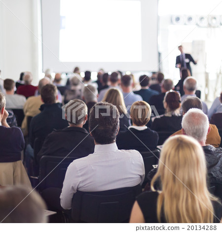 Audience in the lecture hall. 20134288