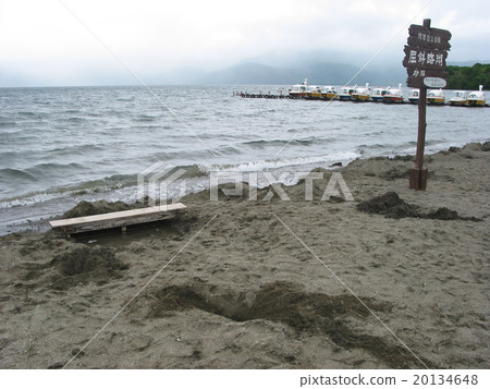 Sand water of Kussharoko lake 20134648
