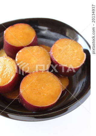 Boiled sweet potato with sweet potato 20134937