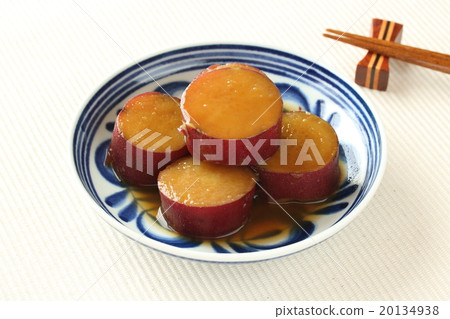 Boiled sweet potato with sweet potato 20134938
