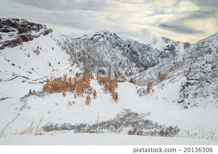 Marmolada from passo Giau, Dolomites, Italy 20136306